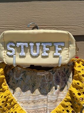 Everything large bag w custom chain cherries 🍒 & lemon 🍋 fits alot ,